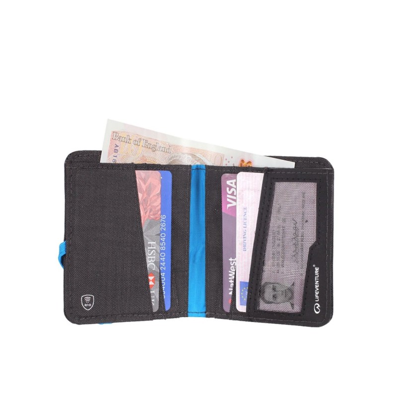 Piniginė ir kortelių dėklas Lifeventure RFID Compact Wallet Recycled Piniginė ir kortelių dėklas Lifeventure RFID Compact Wallet Recycled