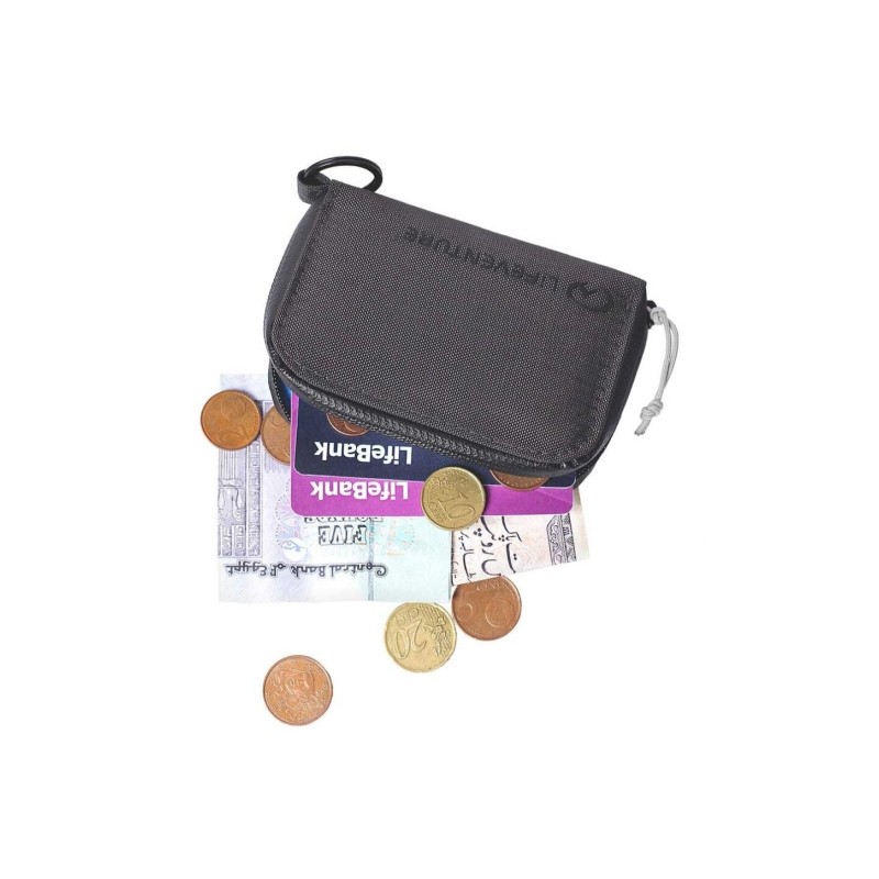 Piniginė monetoms Lifeventure RFiD Coin Wallet Recycled