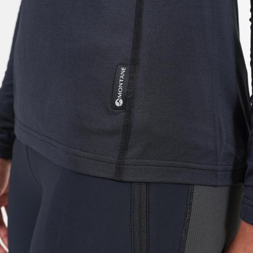 Moteriški termo marškinėliai Montane Fem Dart Thermo Zip Neck Moteriški termo marškinėliai Montane Fem Dart Thermo Zip Neck