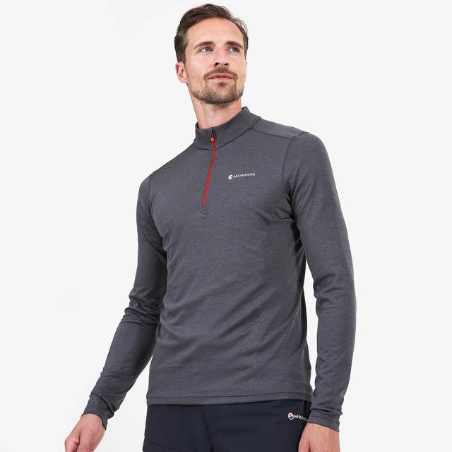 Vyriški termo marškinėliai Montane Dart Thermo Zip Neck Vyriški termo marškinėliai Montane Dart Thermo Zip Neck