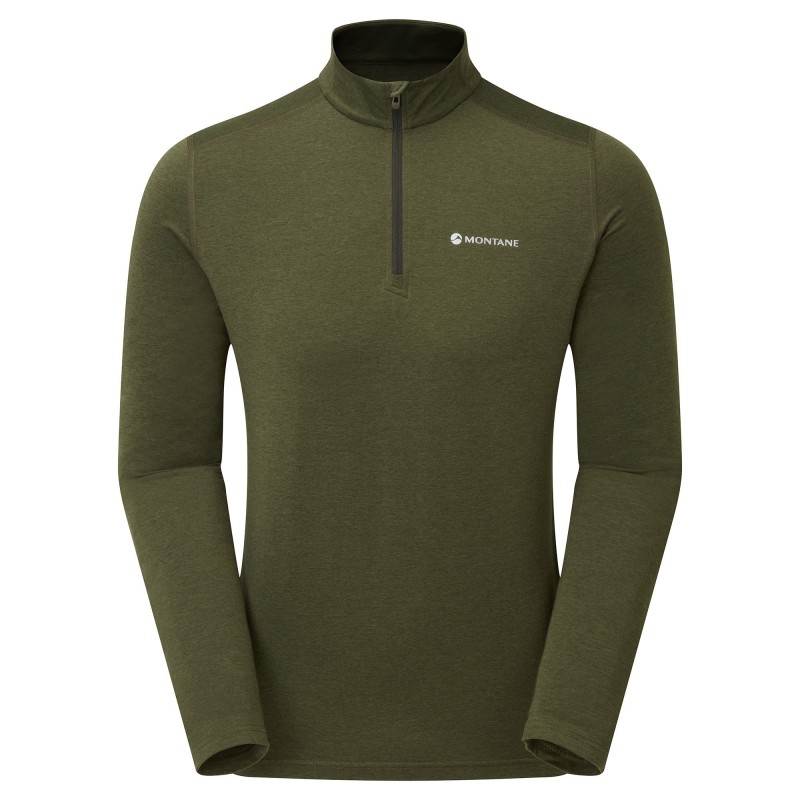 Vyriški termo marškinėliai Montane Dart Thermo Zip Neck Vyriški termo marškinėliai Montane Dart Thermo Zip Neck